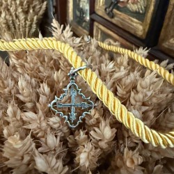 Cruz Mallorquina Grande Plata