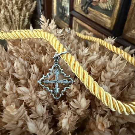 Cruz Mallorquina Grande Plata