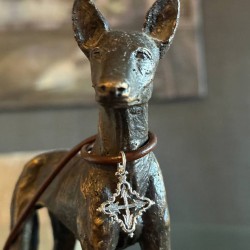 Cruz mallorquina mediana de plata