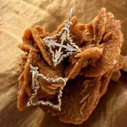 Cruz Mallorquina mediana Plata