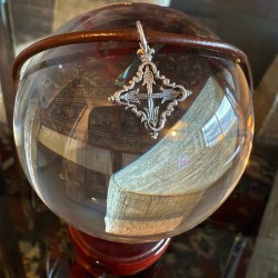 Cruz mallorquina mediana de plata